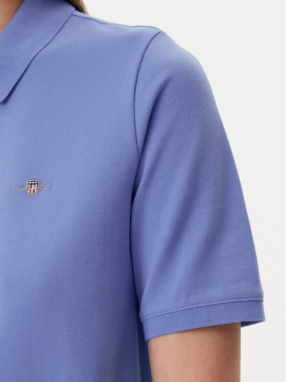 Gant Gant Vsakodnevna obleka Shield 4201529 Modra Regular Fit