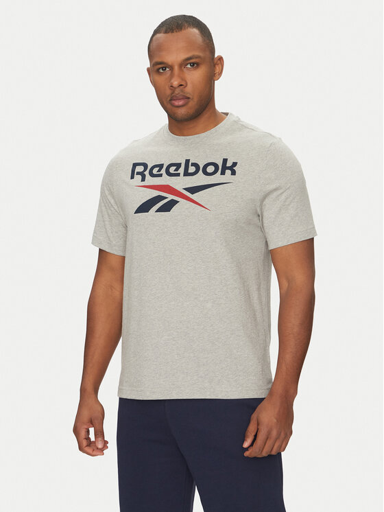 Reebok Reebok Póló 100217137 Szürke Regular Fit