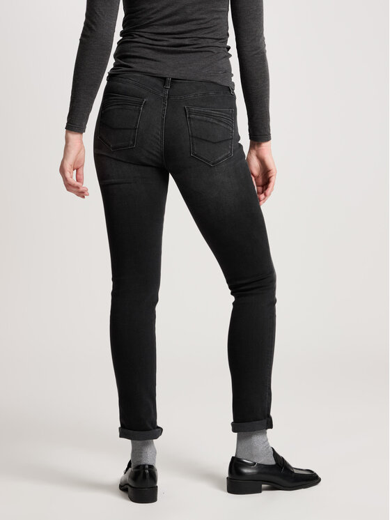Cross Jeans Cross Jeans Jeansy P 489-238 Szary Slim Leg