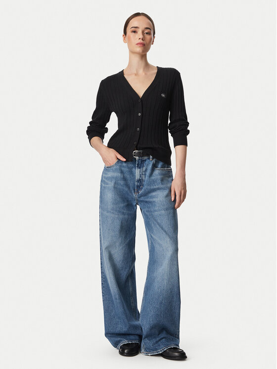 Calvin Klein Jeans Calvin Klein Jeans Ζακέτα LV047H305G Μαύρο Regular Fit