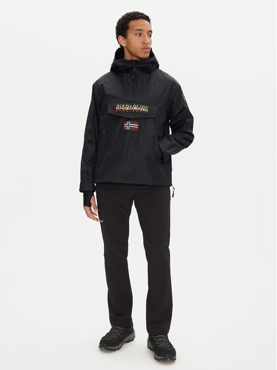 Napapijri Napapijri Bunda anorak Rainforest Next Sum NP0A4ILW Čierna Loose Fit