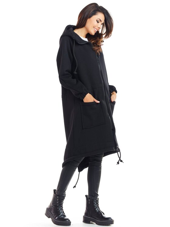 Infinite You Infinite You Bluza M220 Czarny Basic Fit