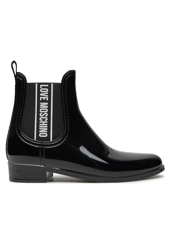 LOVE MOSCHINO LOVE MOSCHINO Gumijasti škornji JA21013G1LIR1000 Črna