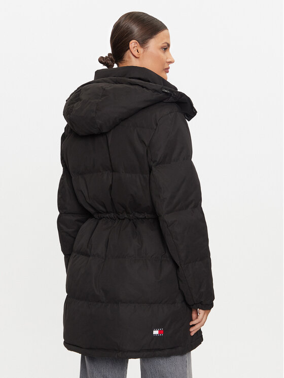 Tommy Jeans Tommy Jeans Pernata jakna Alaska DW0DW18821 Crna Regular Fit