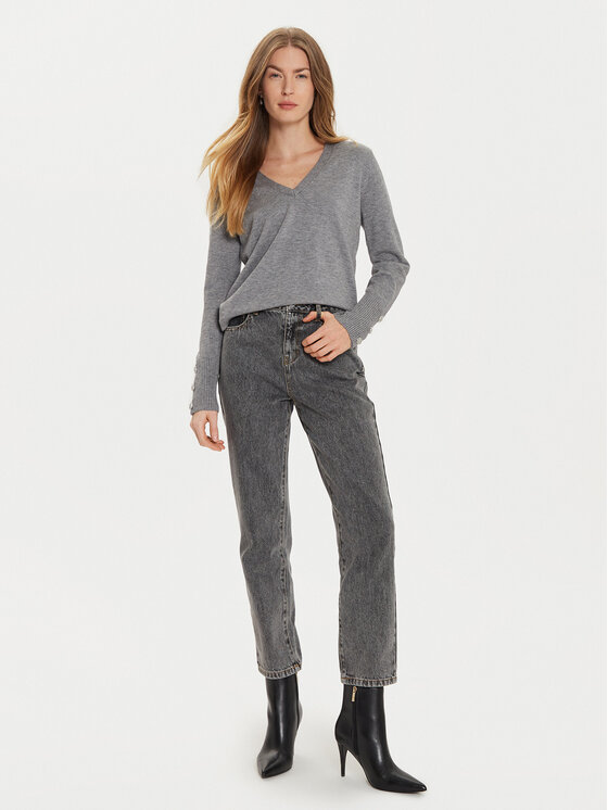 Morgan Morgan Pullover 242-MGOLD Grau Regular Fit