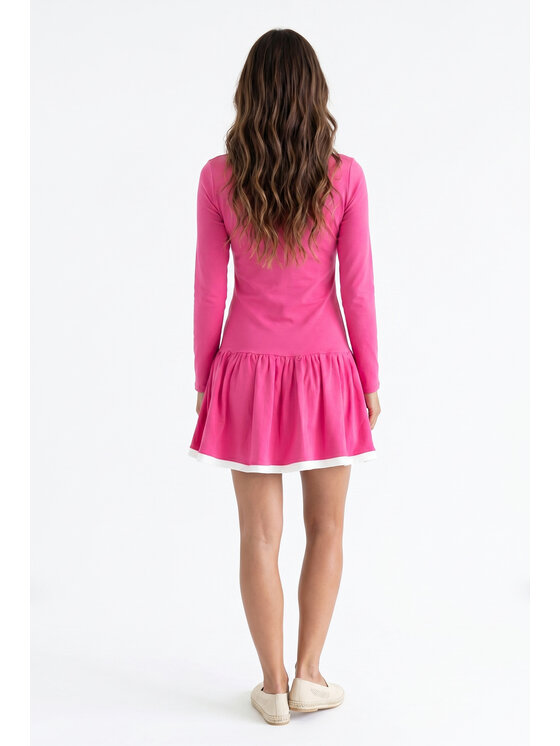 FIGL FIGL Sukienka codzienna M1379 Fioletowy jasny Straight Fit