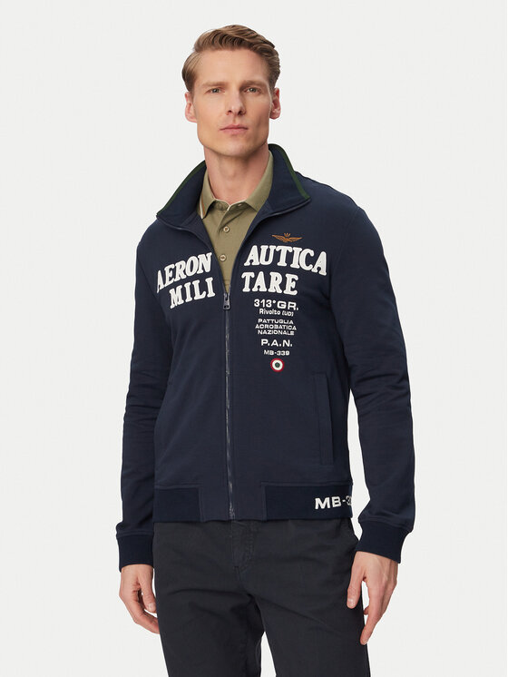 Aeronautica Militare Hanorac 261FE2105UF00683 Bleumarin Regular Fit
