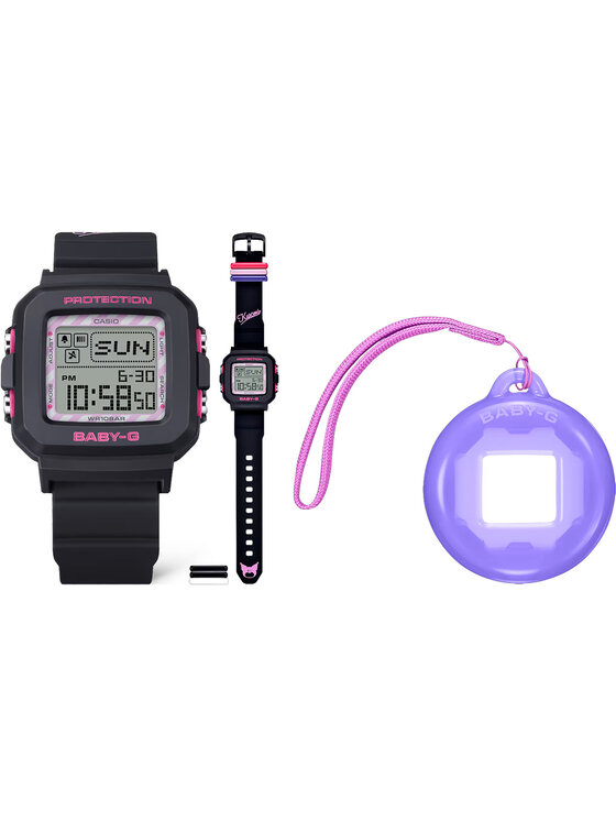 Baby-G Baby-G Zegarek BGD-10KKM-1ER Czarny