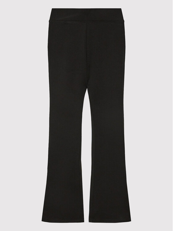 Kids ONLY Kids ONLY Hlače iz tkanine Paige 15193010 Črna Flared Fit
