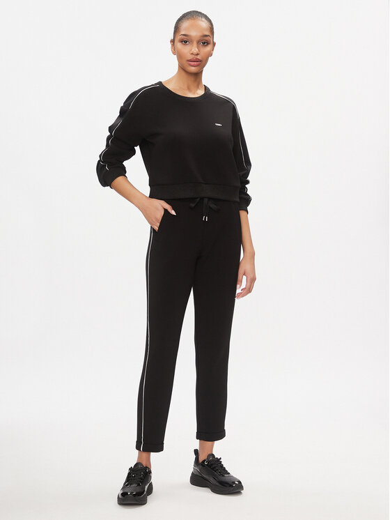 Liu Jo Sport Liu Jo Sport Μπλούζα TA4025 J4616 Μαύρο Regular Fit