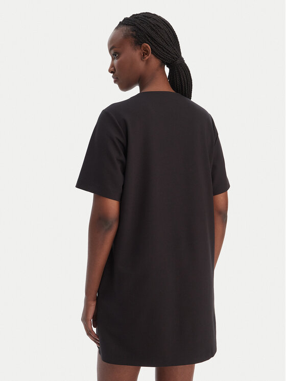Calvin Klein Jeans Calvin Klein Jeans Kleid für den Alltag LV047E209G Schwarz Regular Fit
