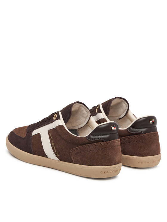 Tommy Hilfiger Tommy Hilfiger Laisvalaikio batai Th Tribeca Sneaker Suede FW0FW09596 Ruda