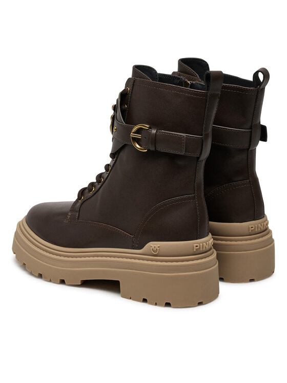 PINKO PINKO Pohodni čevlji MIA 07 SD0147 P001 L56 Rjava