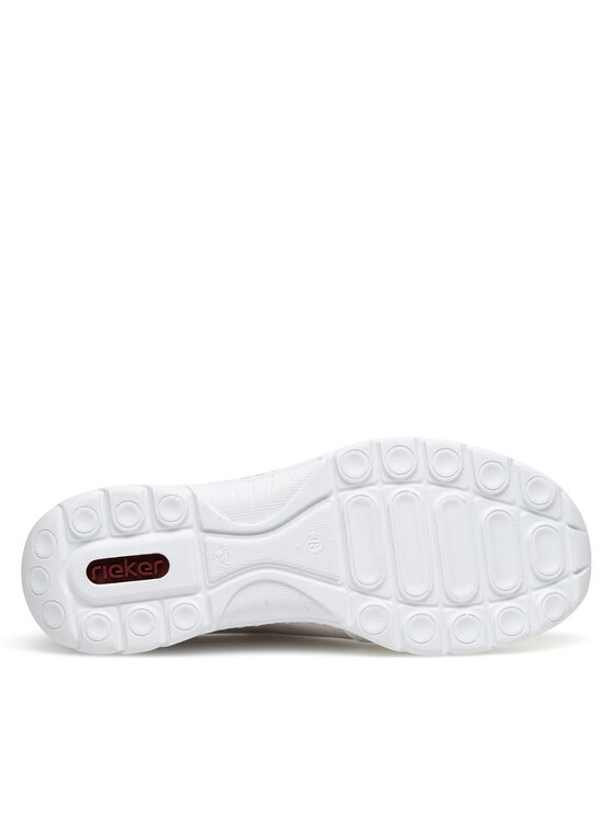 Rieker Rieker Sneakersy N42K6-80 Biały