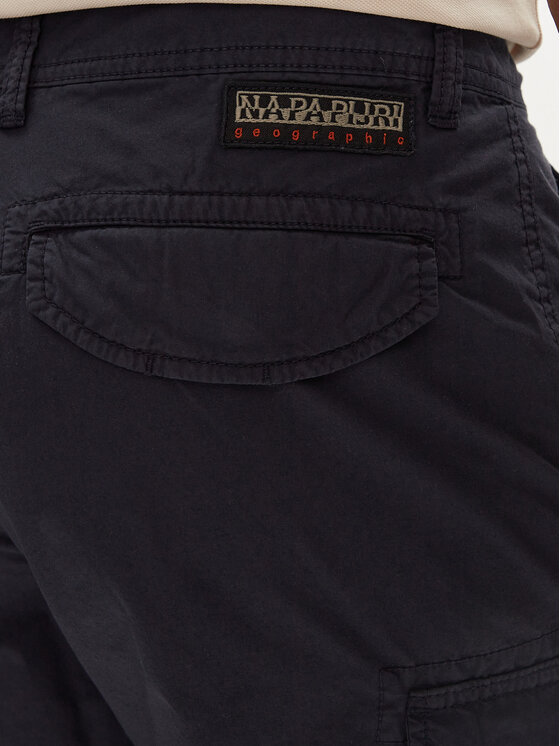 Napapijri Napapijri Stoffshorts Noto 2.0 NP0A4HOQ Dunkelblau Regular Fit