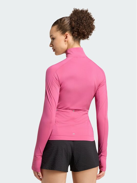 adidas adidas Kurtka do biegania 158654 Różowy Fitted Fit