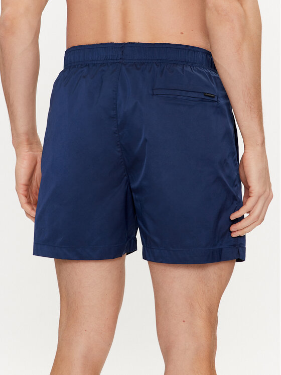 Calvin Klein Swimwear Calvin Klein Swimwear Plavecké šortky KM0KM00939 Tmavomodrá Regular Fit