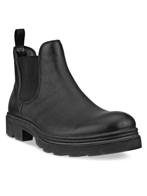 ECCO ECCO Kotníková obuv s elastickým prvkem Grainer M 21475401001 Černá