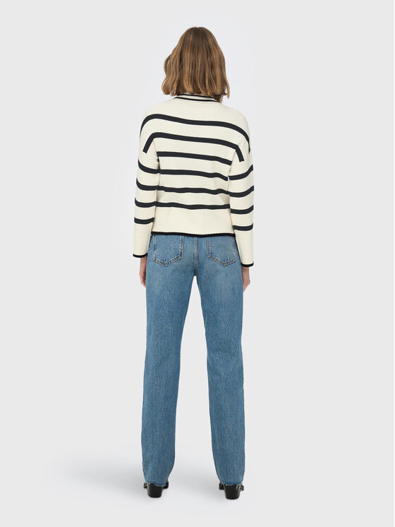 ONLY ONLY Sweter Fibi 15259096 Beżowy Regular Fit