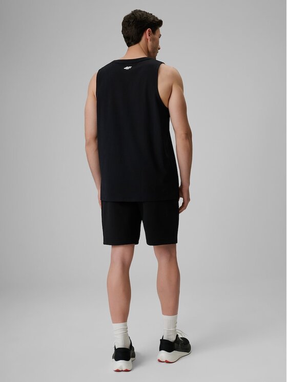 4F 4F Pantaloncini sportivi 4FRSS26TSHOM0930-20S Nero Regular Fit