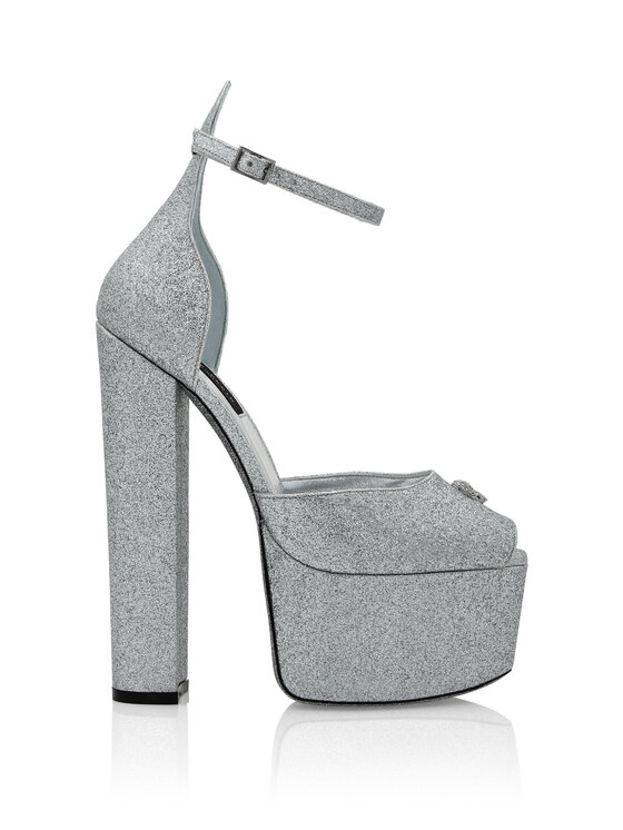PHILIPP PLEIN PHILIPP PLEIN Szpilki 1329 Srebrny