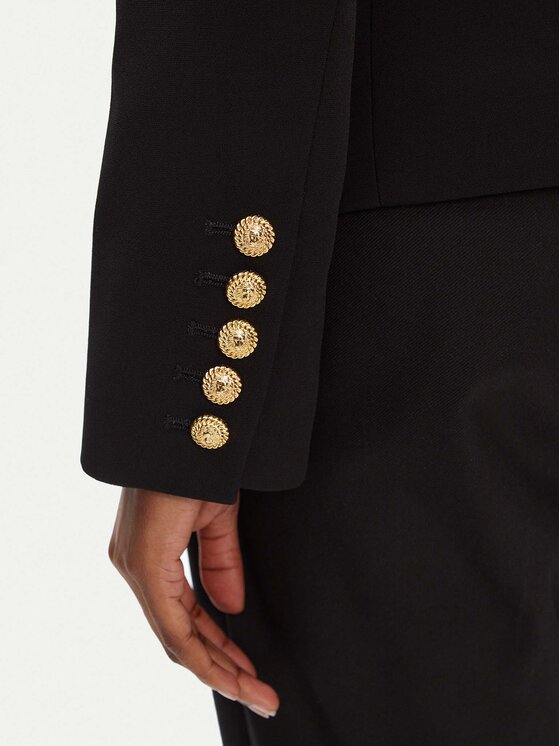 Balmain Balmain Pintsak DF1SG008VB00 Must Regular Fit