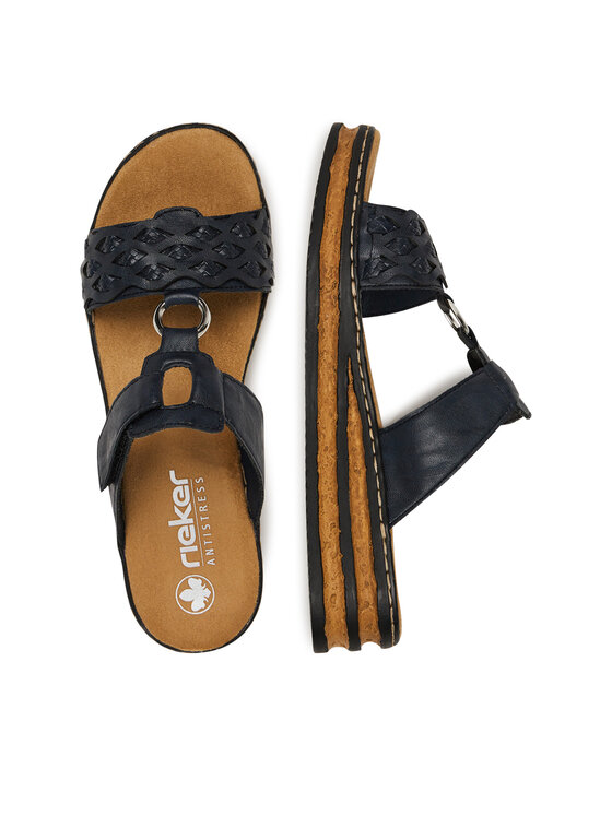 Rieker Rieker Παντόφλες 629K9-14 Σκούρο μπλε