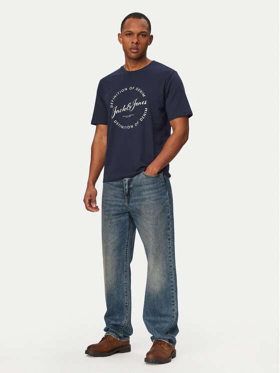 Jack & Jones Jack & Jones T-shirt Grayson 12288377 Blu Regular Fit