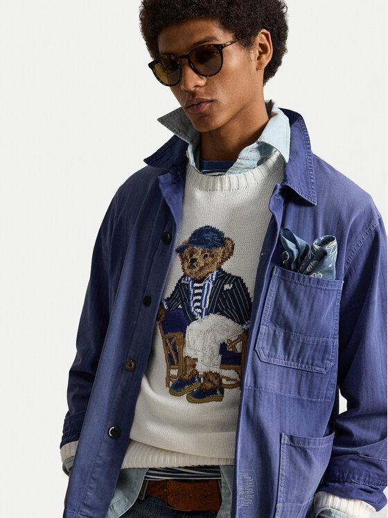 Polo Ralph Lauren Polo Ralph Lauren Sweatshirt 710B19758001 Weiß Regular Fit