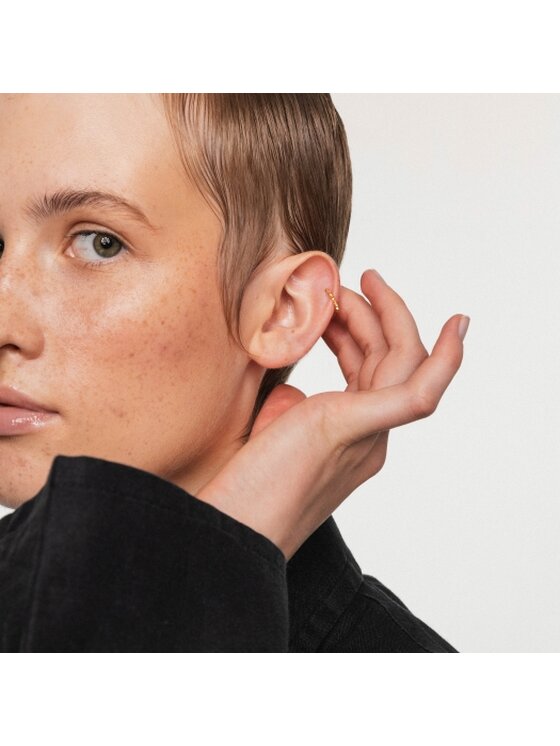 ANIA KRUK ANIA KRUK Piercing SRUKS0760Z Żółte złocenie