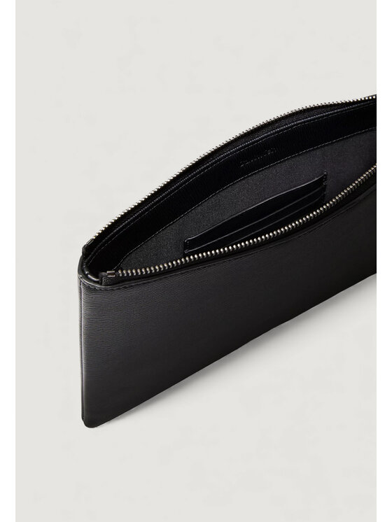 Calvin Klein Calvin Klein pochette SAFFIANO ZIP POUCH Nero