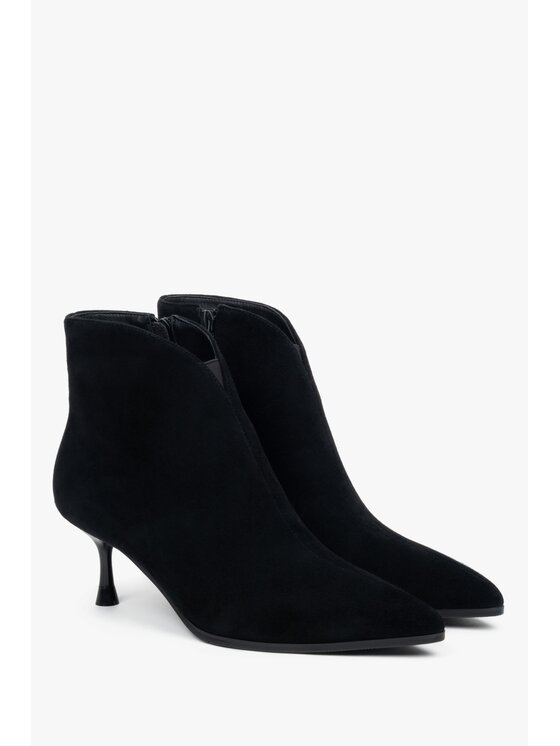 Estro Estro Μποτάκια ER00118464 Μαύρο