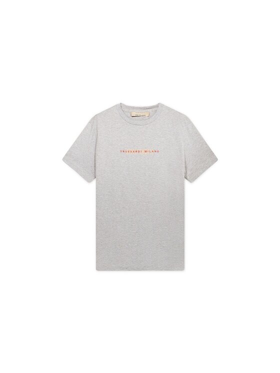 Trussardi Trussardi T-Shirt G0558000126N013 Szary Regular Fit