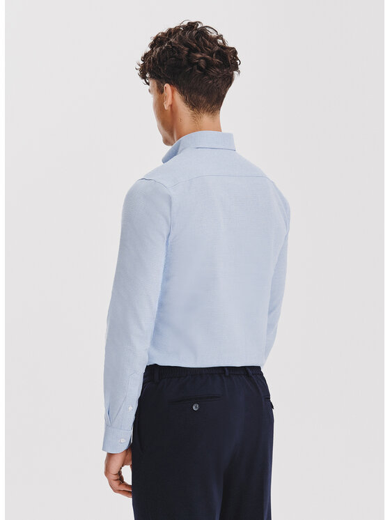 Pako Lorente Pako Lorente Koszula P25WF-1X-007 Niebieski Slim Fit