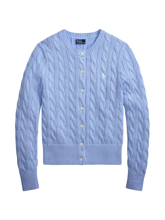 Polo Ralph Lauren Polo Ralph Lauren Kardiganas 211971868513 Šviesiai mėlyna Slim Fit