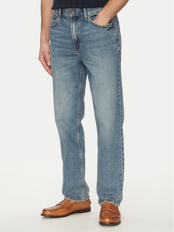 Michael Kors Michael Kors Blugi CS5900KHP3 Albastru Straight Fit