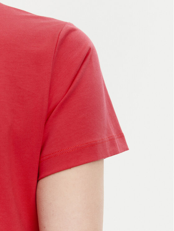 PINKO PINKO T-Shirt Quentin 100535 A2G7 Czerwony Regular Fit