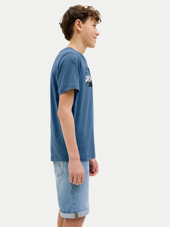 Jack&Jones Junior Jack&Jones Junior Marškinėliai Hawaii 12269916 Mėlyna Standard Fit