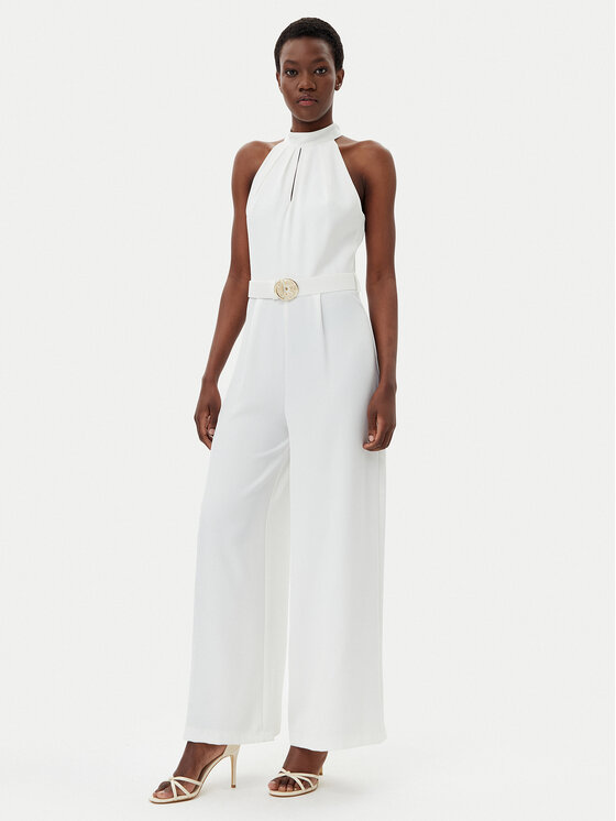 Rinascimento Rinascimento Jumpsuit CFC0123364003 Weiß Regular Fit