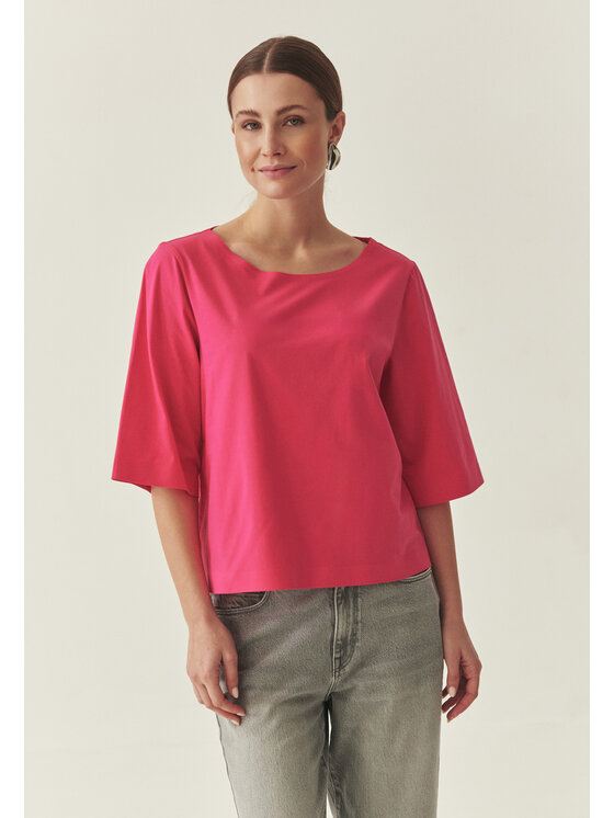 TATUUM Tatuum Bluzka KERO Różowy Loose Fit