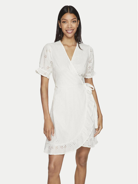 Vila Vila Літня сукня Sula 14089419 Білий Regular Fit