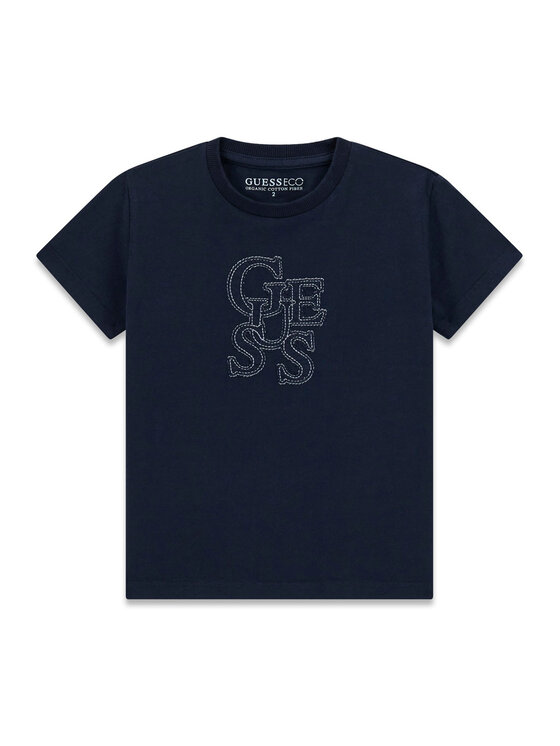 Guess Tricou N6RI17 grK8HM4 Bleumarin Regular Fit