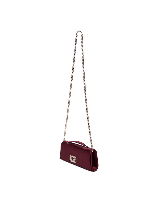 Guess Guess Torebka Zalina Mini HWSE93 50720 Bordowy
