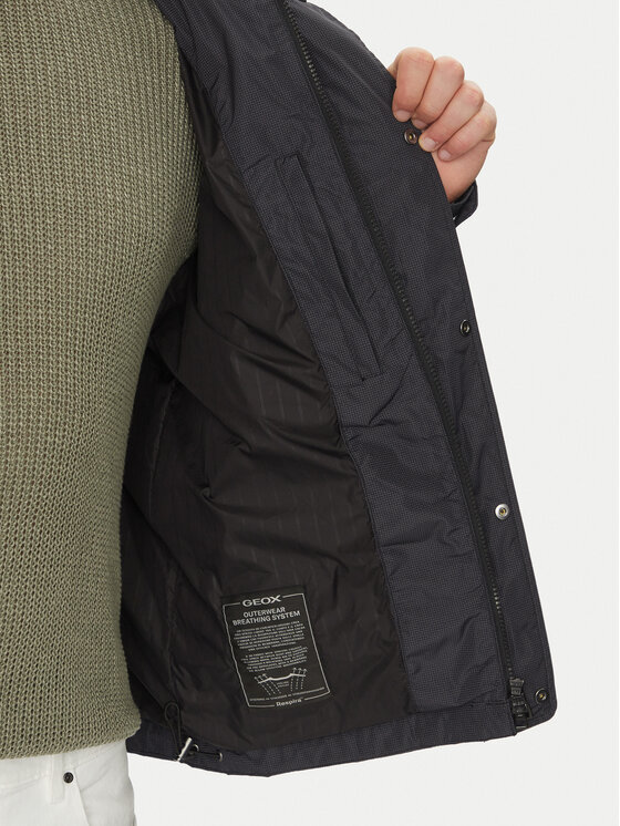 Geox Geox Prijelazna jakna Vincit M5522G T3205 F9137 Siva Regular Fit