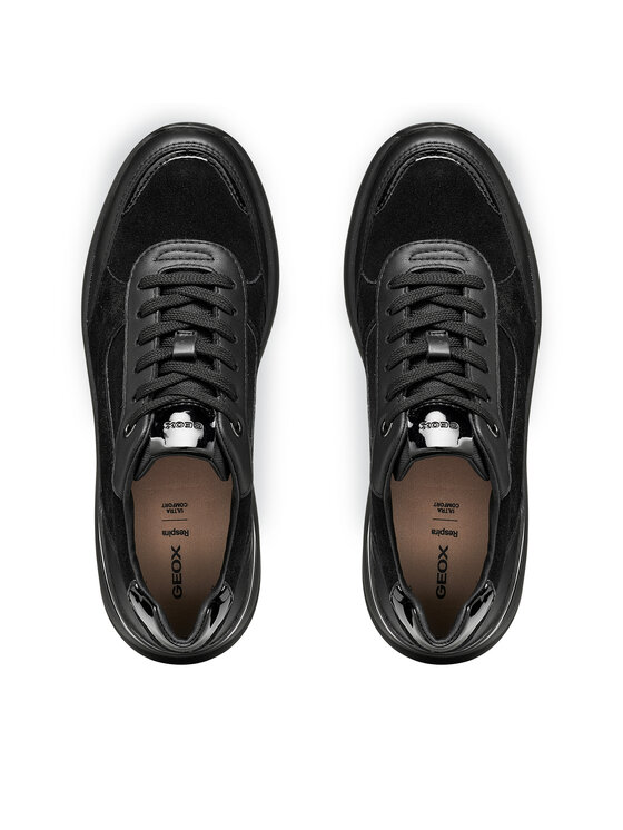 Geox Geox Sneakers D Spherica Ec13 D65WAB 2285 C9999 Negru