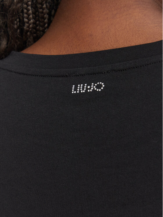 Liu Jo Liu Jo Тишърт WF6398 JS904 Черен Boxy Fit