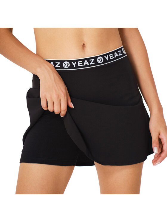 Yeaz Yeaz Spódnica do biegania MYTH Czarny Regular Fit