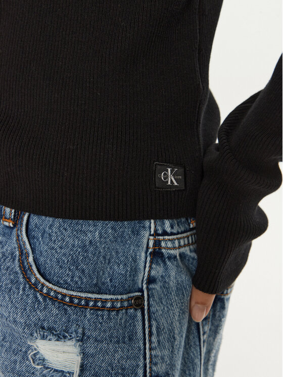 Calvin Klein Jeans Calvin Klein Jeans Кардиган J20J224239 Черен Regular Fit