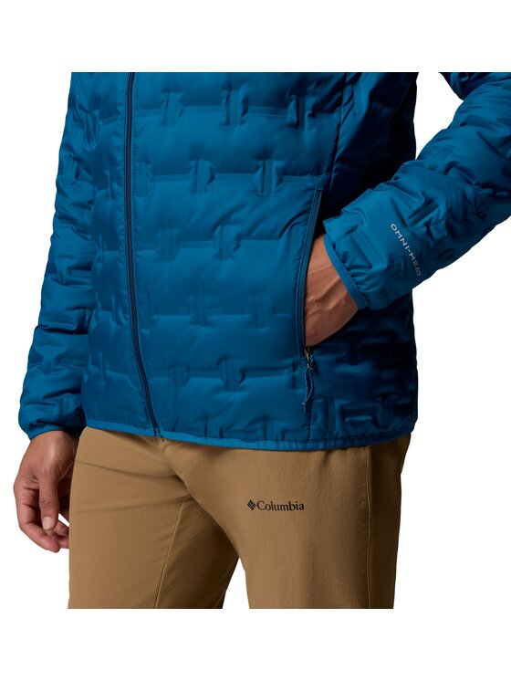 Columbia Columbia Kurtka puchowa 208622 Niebieski Regular Fit