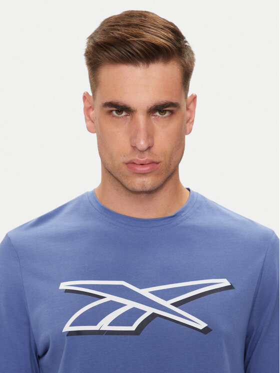 Reebok Reebok T-Shirt Vector Pack Ri Logo Tee 100202408 Fialová Regular Fit
